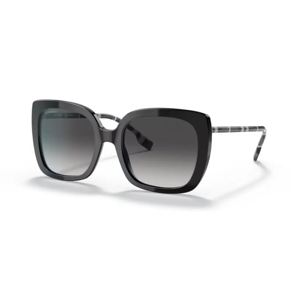 【BURBERRY 巴寶莉】經典格紋壓印小牛皮卡片夾(黑色) 歷史價格詳細信息