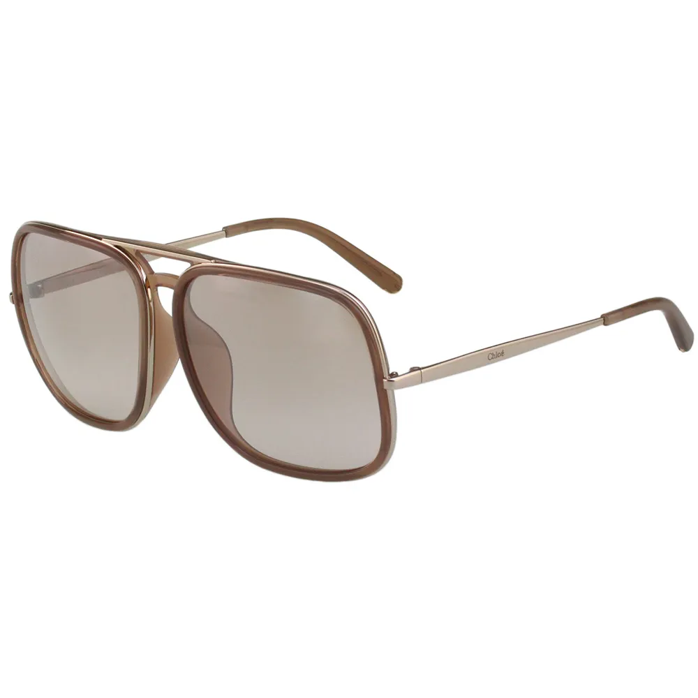 CHLOE太陽眼鏡 水銀鏡面 圓框 (金+銀色框)CE117S 歷史價格詳細信息