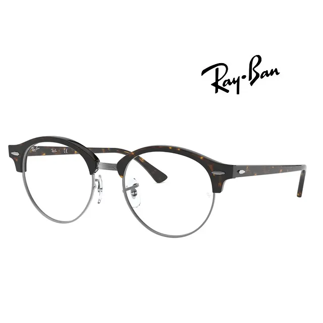 【RayBan】雷朋 光學鏡框 眉框 方形框眼鏡 RX7216F 8210 53mm 藍/槍灰色 歷史價格詳細信息