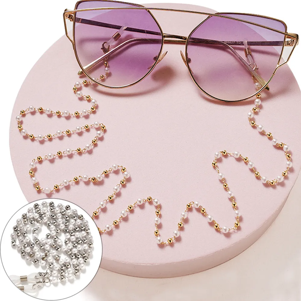 seoul show首爾秀 珠光間隔串珠兩用口罩掛繩鏈墨鏡平光眼鏡鍊老花近視防丟鍊 歷史價格詳細信息