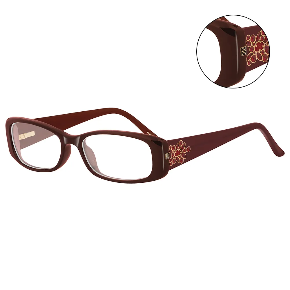 GIVENCHY 法國魅力紀梵希頂級華麗珠寶框時尚造型設計平光眼鏡(紅) GIVGV7450954 歷史價格詳細信息