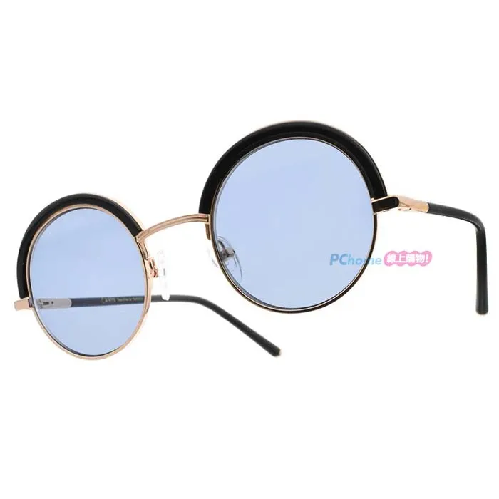 CARIN 太陽眼鏡 -EDIE C1 (玫瑰金-丹寧藍鏡片) -秀智代言 簍空雙槓造型款 - 金橘眼鏡 歷史價格詳細信息