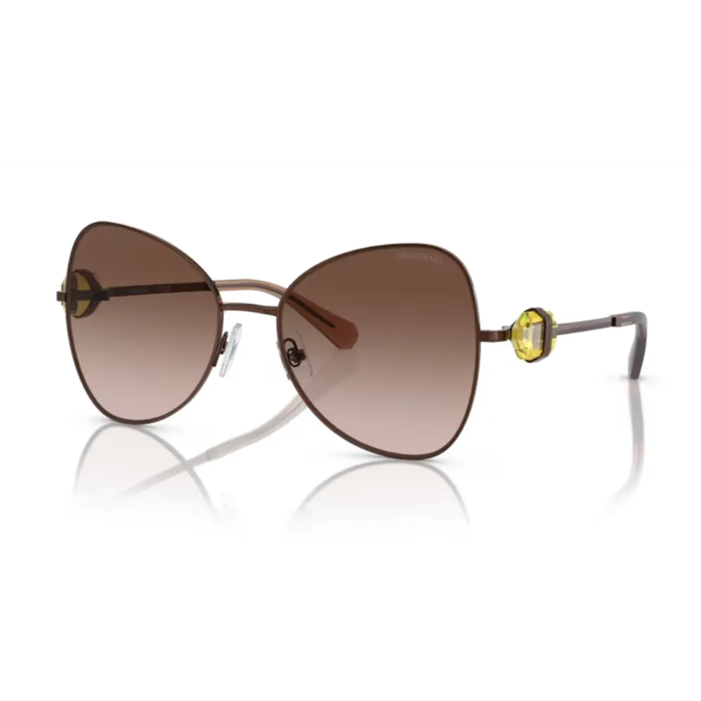 SWAROVSKI 太陽眼鏡(黑配金色)SW116F 歷史價格詳細信息