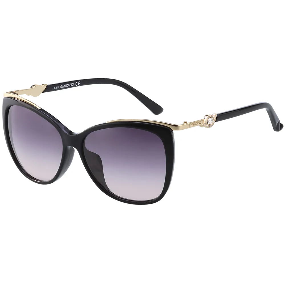 SWAROVSKI 太陽眼鏡(黑色)SW117F 歷史價格詳細信息