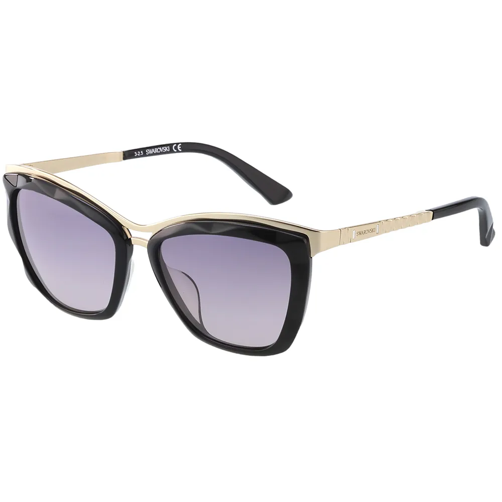 SWAROVSKI 太陽眼鏡(黑色)SW117F 歷史價格詳細信息