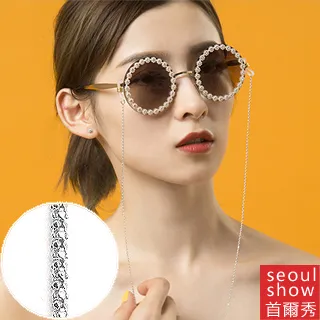 seoul show首爾秀 基本耐用口罩掛繩鍊防滑太陽眼鏡鍊光學眼鏡防丟鍊 歷史價格詳細信息