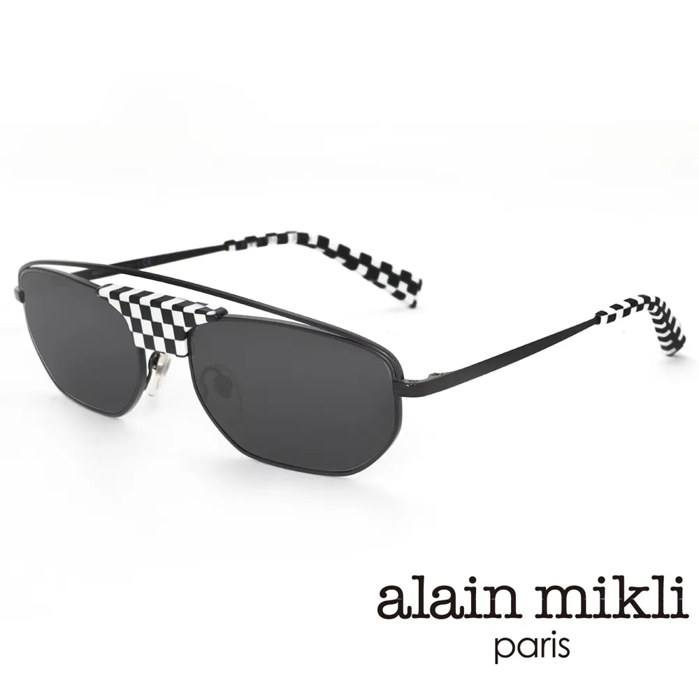 【alain mikli × Oliver Peoples 聯名款】法式巴黎雙樑眉框飛行員造型太陽眼鏡 - 深玳瑁 AL4004-007 歷史價格詳細信息