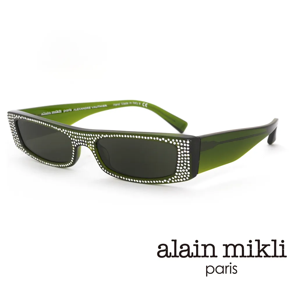 【alain mikli × Oliver Peoples 聯名款】法式巴黎雙樑眉框飛行員造型太陽眼鏡 - 深玳瑁 AL4004-007 歷史價格詳細信息
