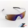 【視鼎Z-POLS】帥氣質感白頂級運動設計款(黃) 搭載七彩電鍍藍綠防爆PC UV400 運動眼鏡 歷史價格詳細信息