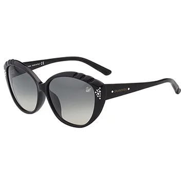 SWAROVSKI 太陽眼鏡(黑色)SW117F 歷史價格詳細信息