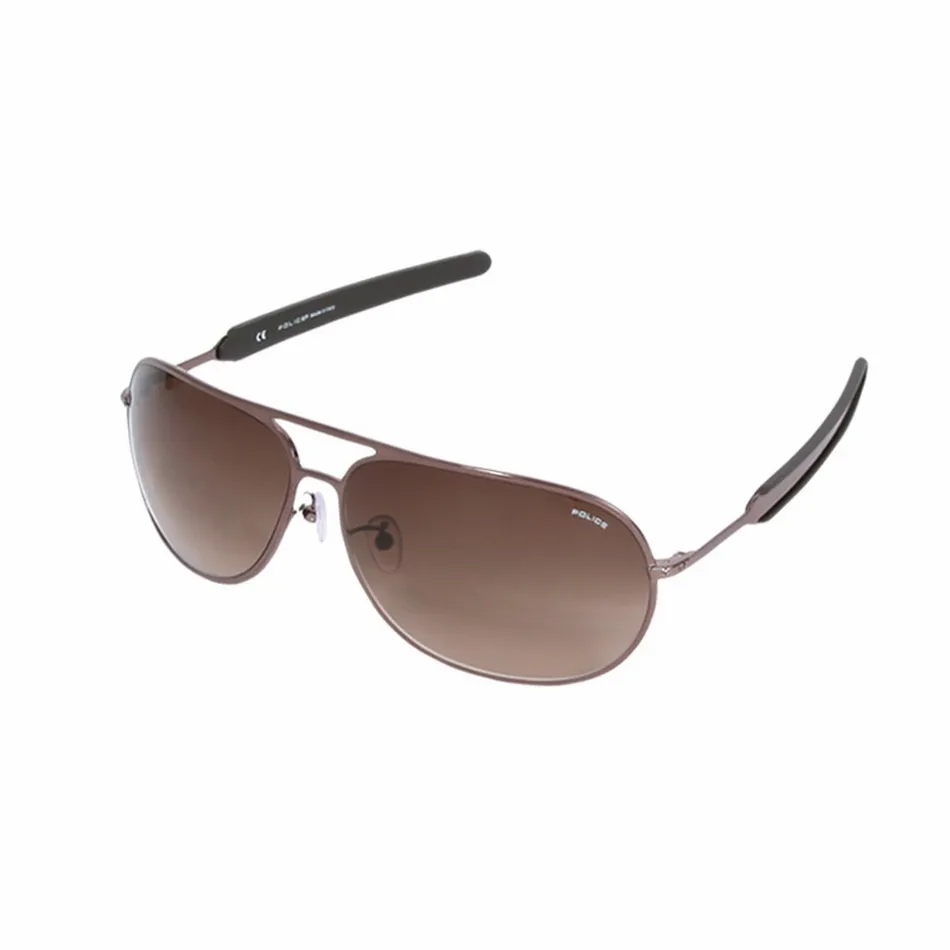 POLICE 都會時尚飛行員太陽眼鏡 (銀黑色) POS8747-0584 歷史價格詳細信息