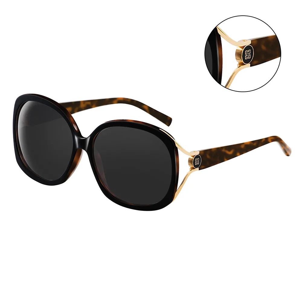 GIVENCHY 法國魅力紀梵希經典LOGO都會時尚太陽眼鏡(棕) GISGV7750722 歷史價格詳細信息