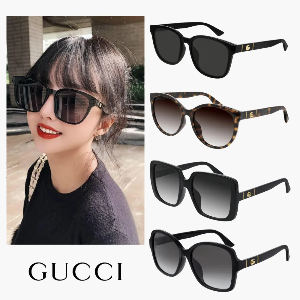 【GUCCI 古馳】韓版膠框太陽眼鏡(GG1000SK-003 雙G LOGO) 歷史價格詳細信息