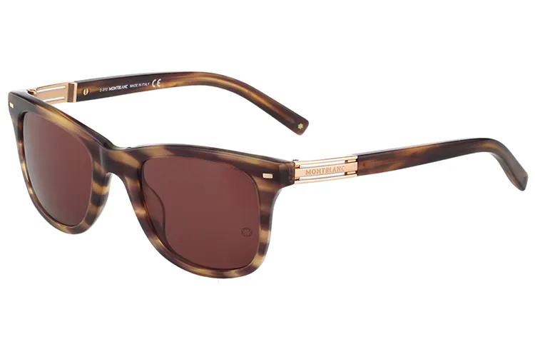 萬寶龍 MONTBLANC 木頭腳 太陽眼鏡(金色)MB408S 歷史價格詳細信息