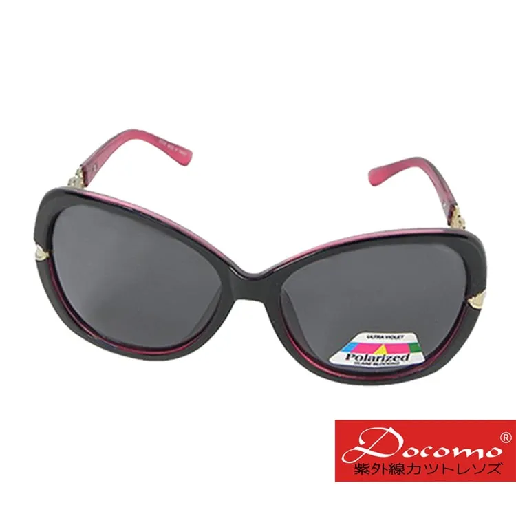 【Docomo】金屬潮流偏光設計款　質感偏光鏡片搭配皮質鏡腳　多功能太陽眼鏡　抗UV　質感黑 歷史價格詳細信息