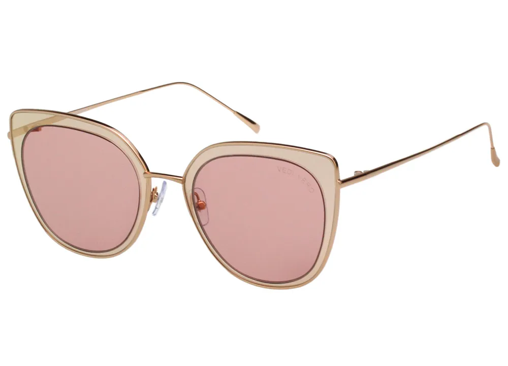 VEDI VERO 水銀面 太陽眼鏡(玫瑰金)VE2031 歷史價格詳細信息