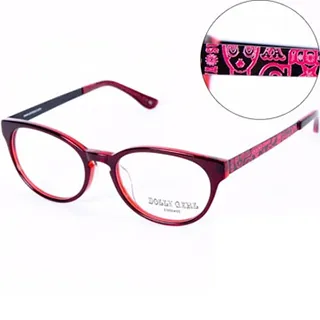 ANNA SUI 日本安娜蘇Dolly Girl系列浪漫桃心女孩款潮流平光眼鏡【DG502-704】 歷史價格詳細信息