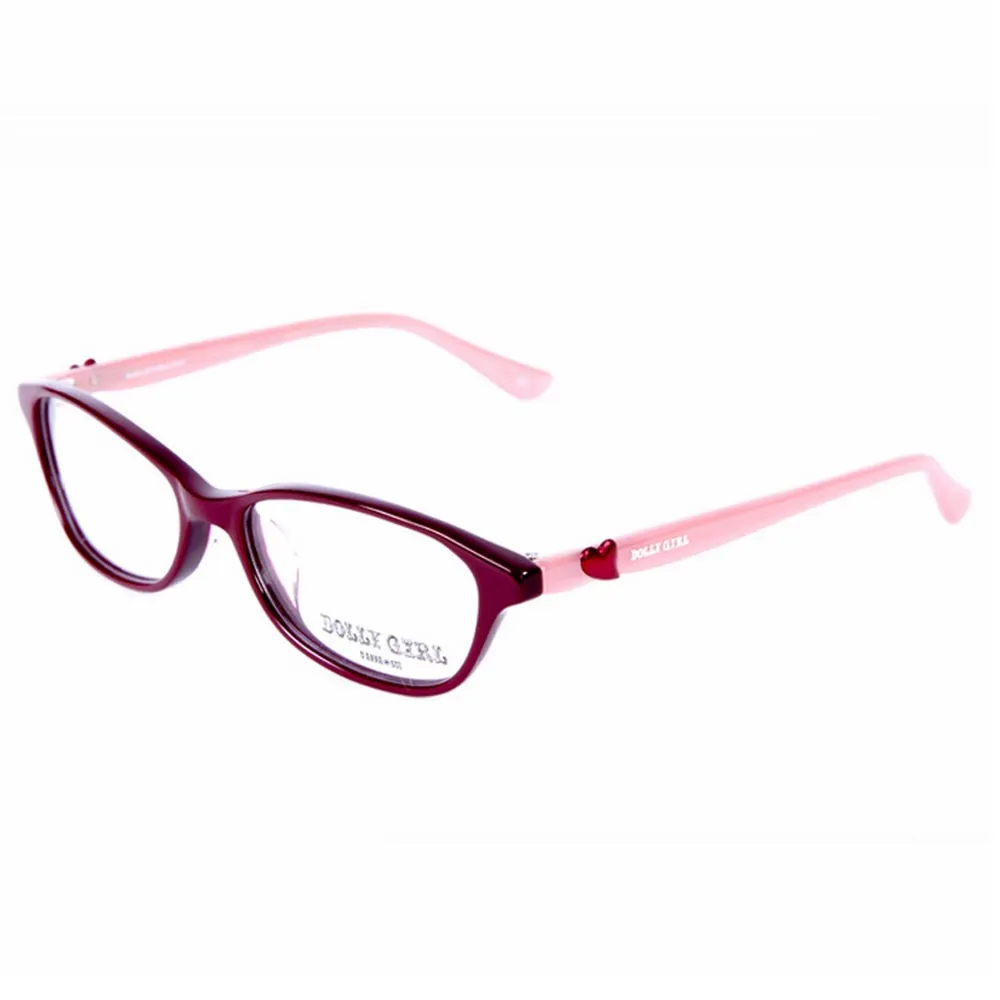 【ANNA SUI】日本安娜蘇DOLLY GIRL系列經典黑框時尚紫紅娃娃元素款潮流平光眼鏡 DG504-001 歷史價格詳細信息