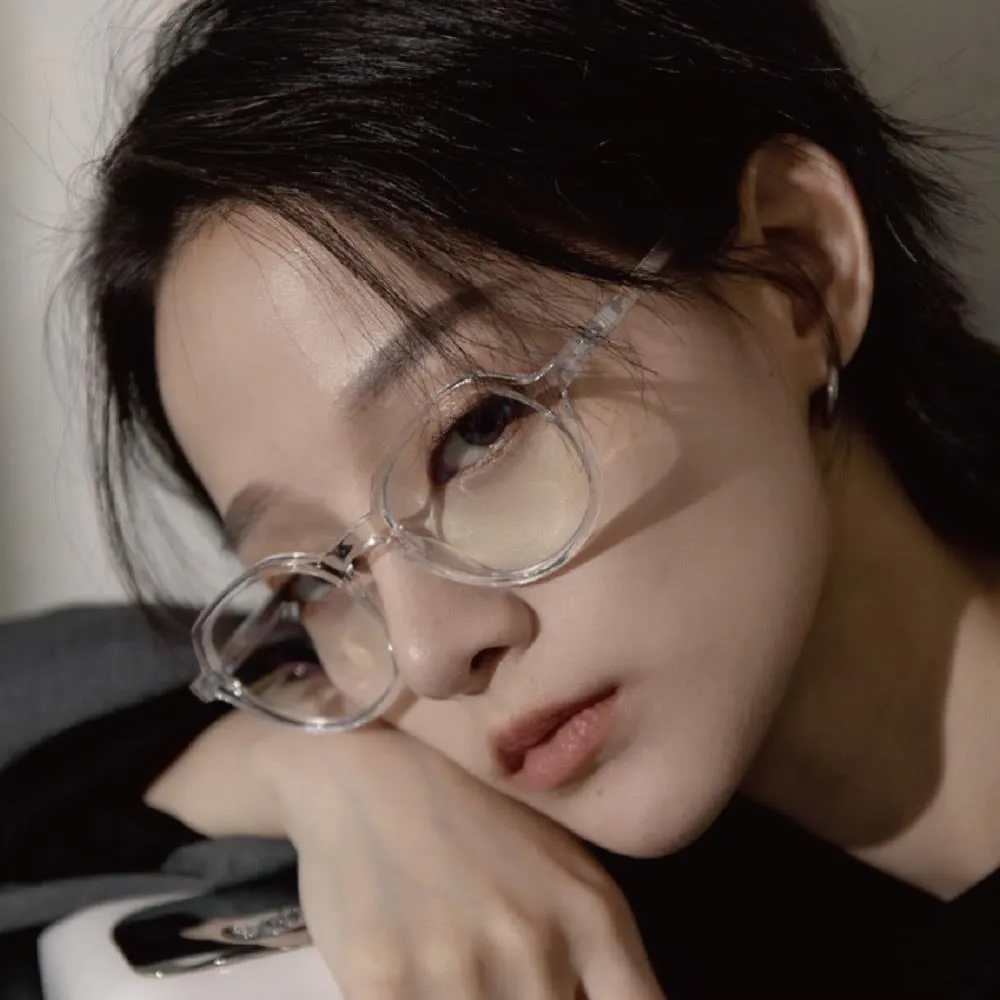 LEFOON＿CROWN PANTO GLASSES 成人皇冠型抗藍光眼鏡 - 磨砂霧紫 歷史價格詳細信息