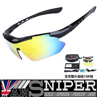 [英國ANSNIPER]抗UV藍光偏光REVO高清運動鏡外銷13件組/藍黑SP0868 歷史價格詳細信息