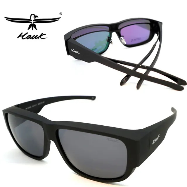 Hawk 台灣精品 專業偏光套鏡 偏光太陽眼鏡 護眼防曬 HK1002-43 紅棕框面深灰偏光鏡片 公司貨 歷史價格詳細信息