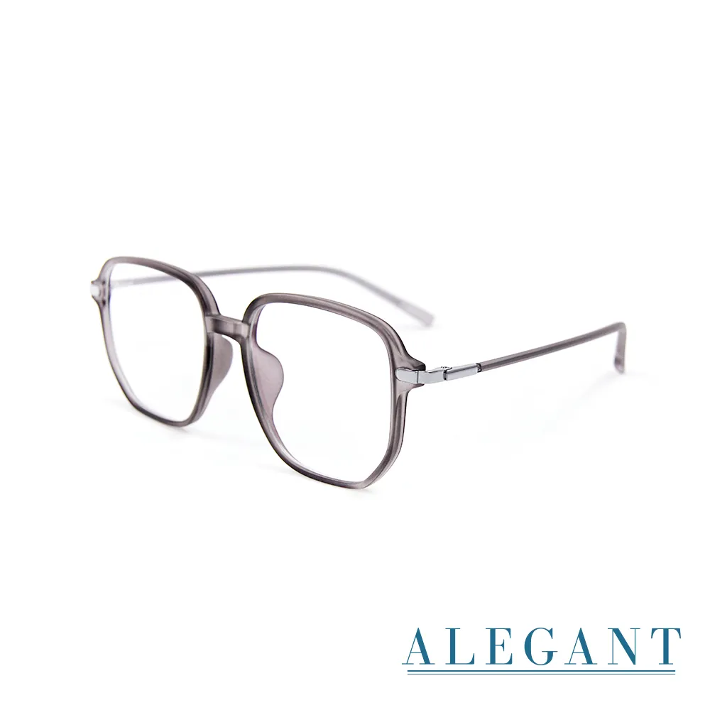 【ALEGANT】日系簡約風雅感墨金黑TR90輕量光學方框UV400濾藍光眼鏡 歷史價格詳細信息