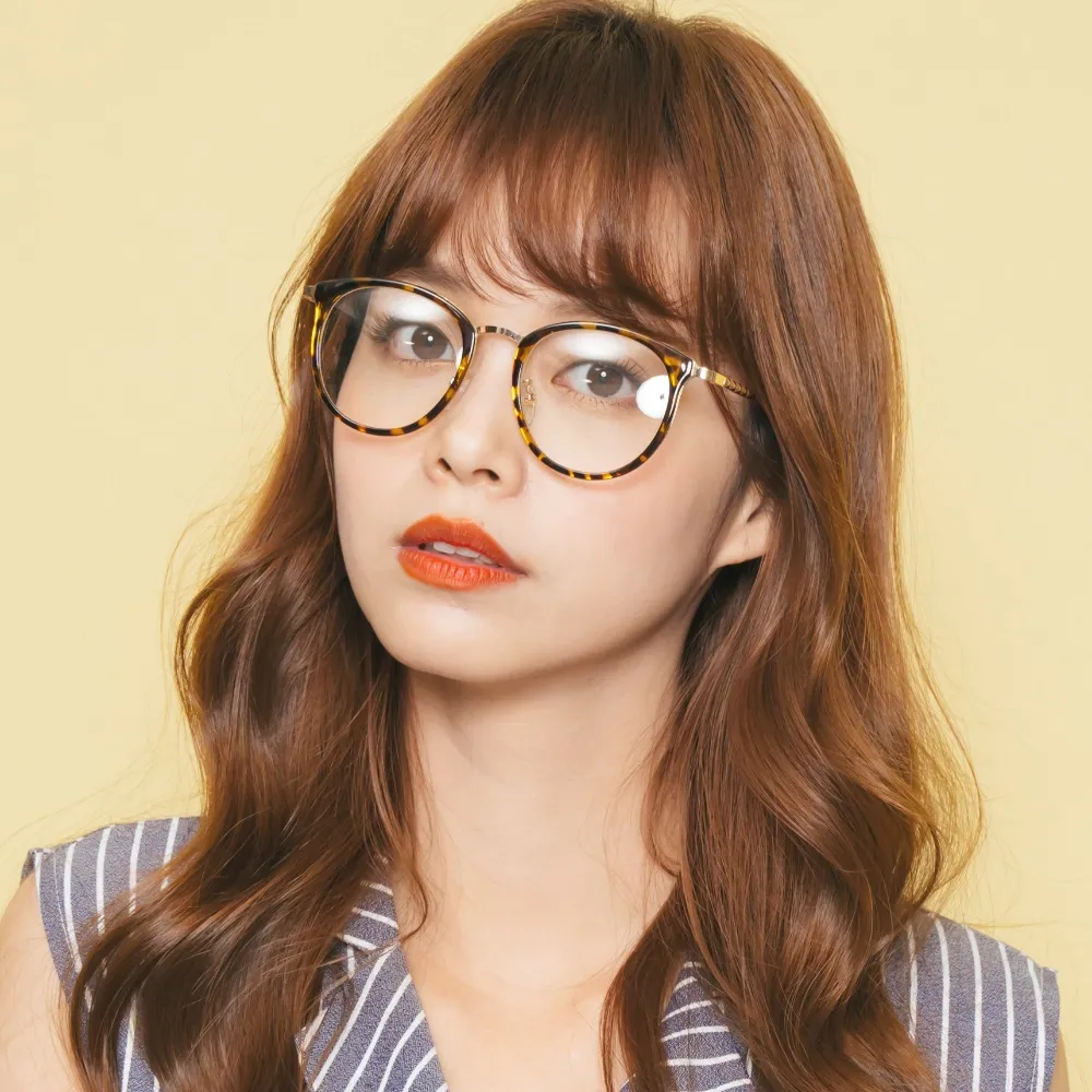 【ALEGANT】韓版拼接設計潮流深栗棕波士頓框金屬鏡腳UV400濾藍光眼鏡 歷史價格詳細信息