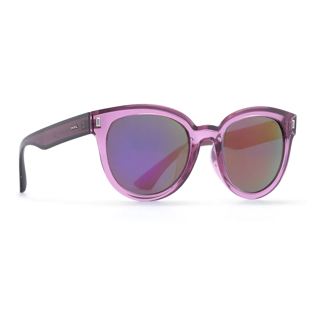 INVU 瑞士圓框上眉款水銀偏光太陽眼鏡(霧棕) T1805C 歷史價格詳細信息