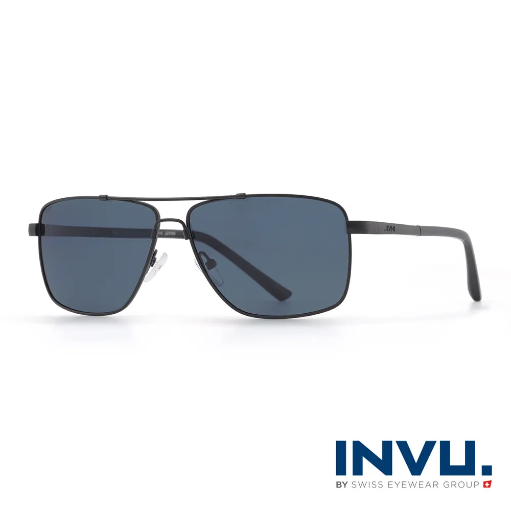 INVU 瑞士經典金屬飛行員款水銀藍偏光太陽眼鏡(銀) T1700E 歷史價格詳細信息
