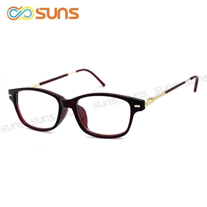 【SUNS】時尚新潮流老花眼鏡 細框簡約黑框 超輕彈性鏡腳 歷史價格詳細信息