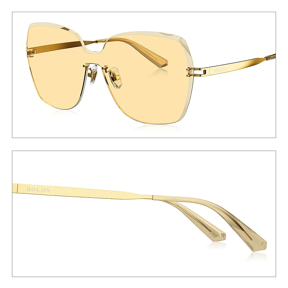 【BOLON 暴龍】明星同款 時尚太陽眼鏡(BL6078-C10) 歷史價格詳細信息