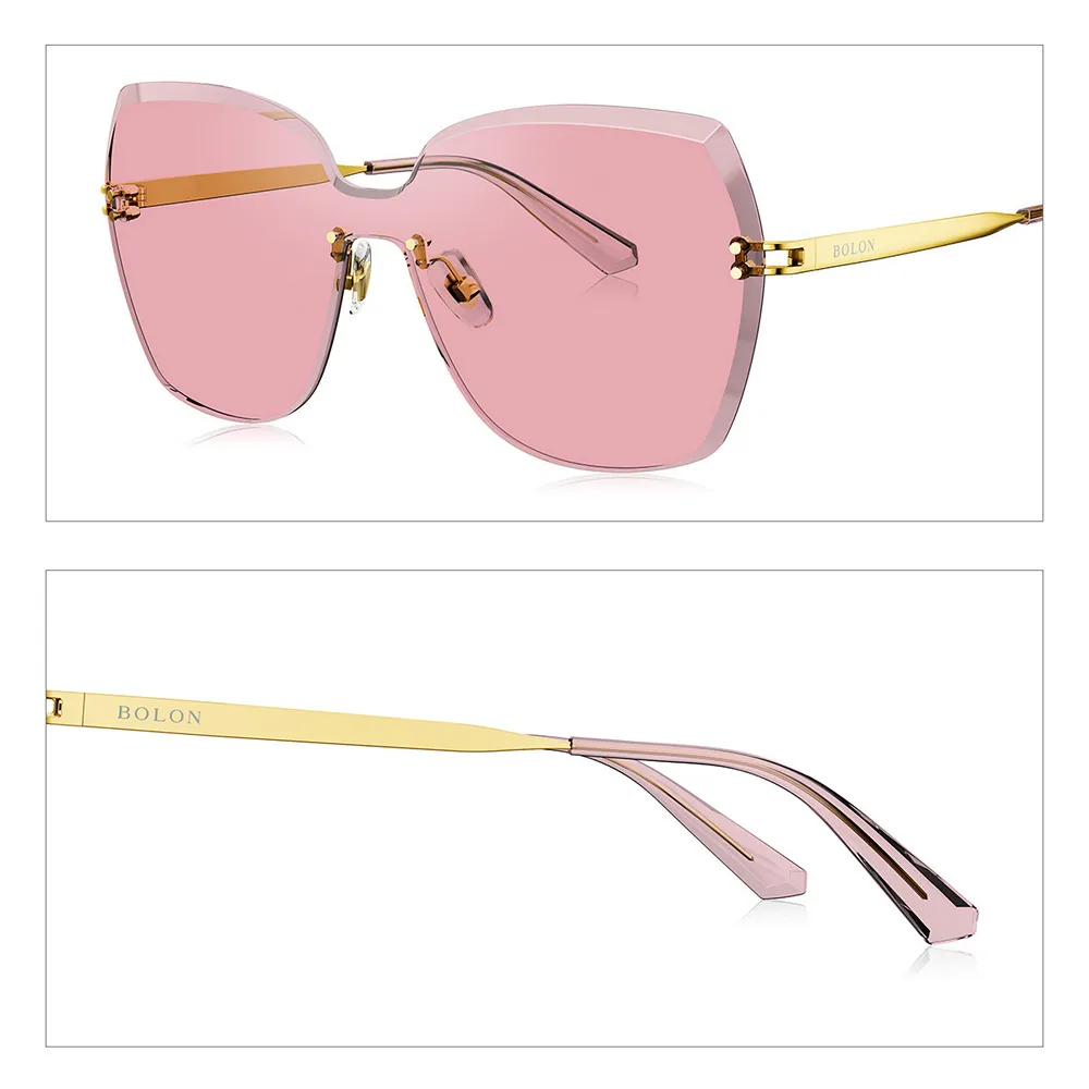 【BOLON 暴龍】明星同款 時尚太陽眼鏡(BL6078-C10) 歷史價格詳細信息