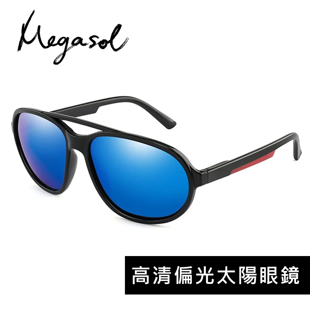 【MEGASOL】UV400偏光休閒太陽眼鏡男女適用(戶外/運動/休閒S1026-三色可選) 歷史價格詳細信息