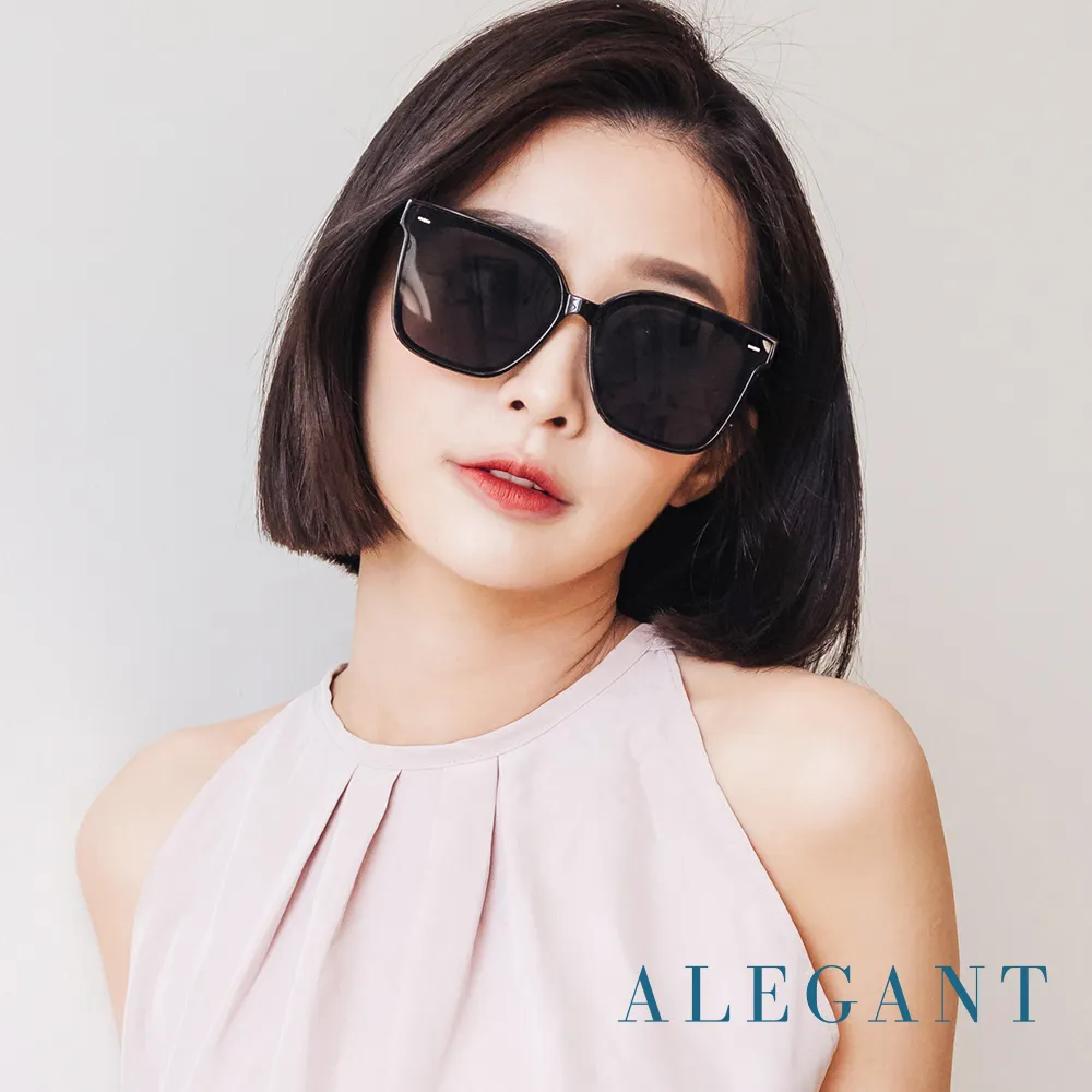 【ALEGANT】月牙黑韓版中性貓眼方框墨鏡/UV400太陽眼鏡 歷史價格詳細信息