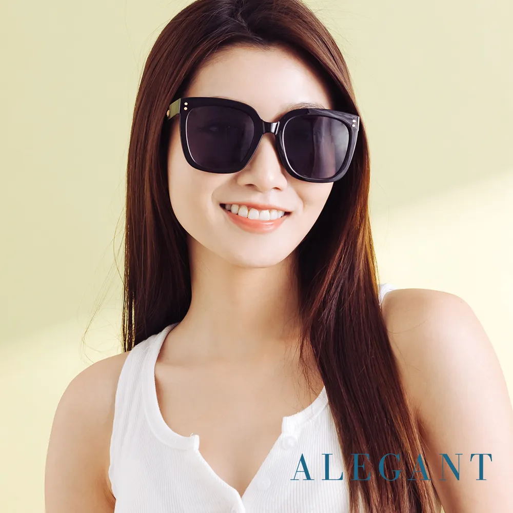 【ALEGANT】時髦復古琥珀花紋貓眼大方框墨鏡/UV400太陽眼鏡 歷史價格詳細信息