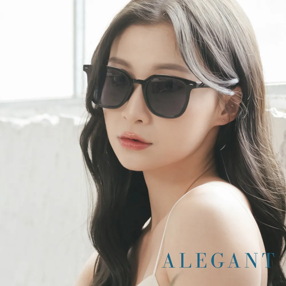 【ALEGANT】潮流造型星沙黑輕量貓眼方框墨鏡/UV400太陽眼鏡 歷史價格詳細信息