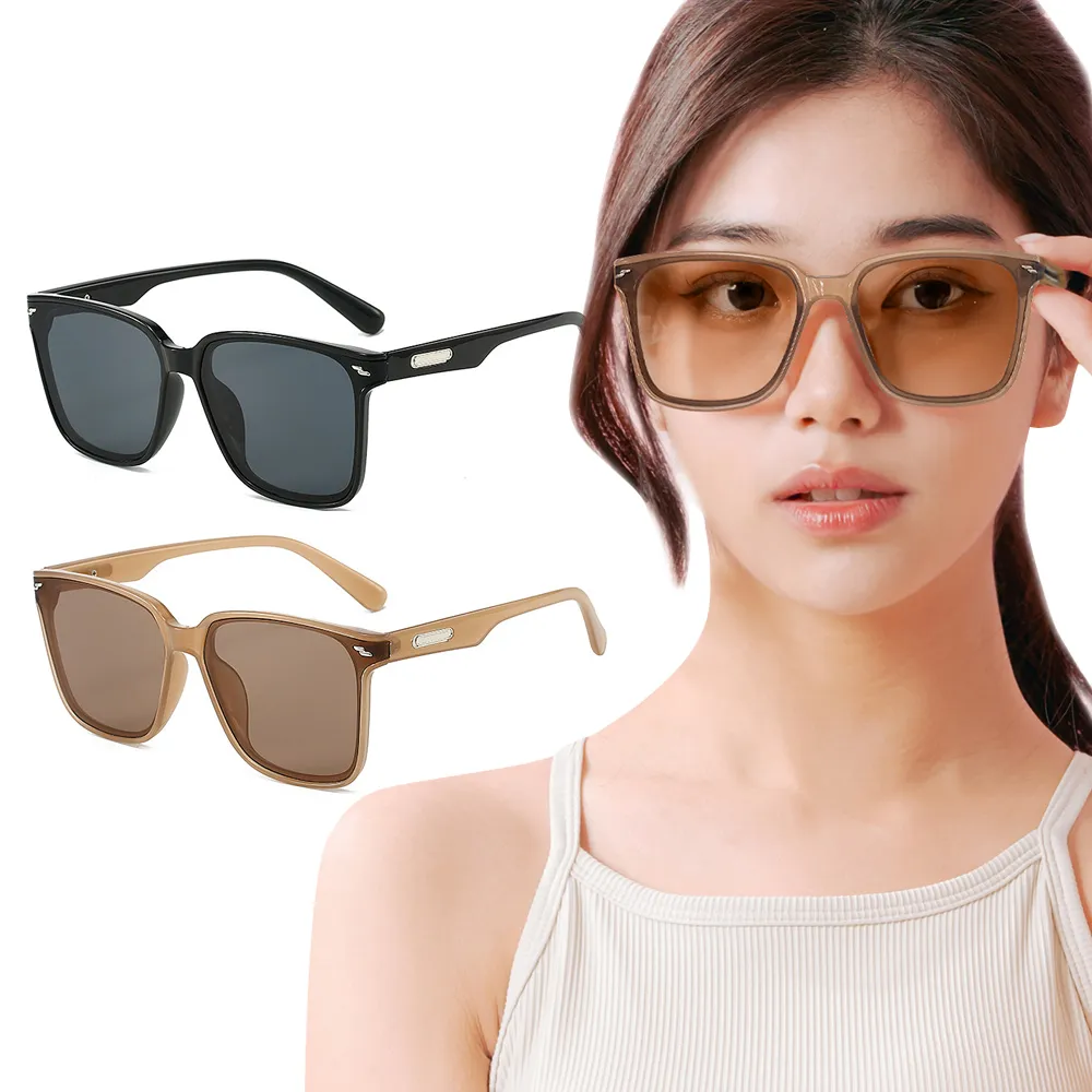 摩登方框醋酸墨鏡潮街拍大框米釘防紫外線板材太陽鏡 歷史價格詳細信息