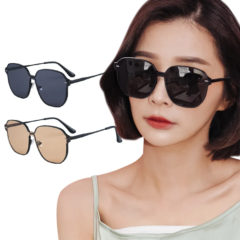 【ALEGANT】風格質感冰茶黃感光變色夜視防眩光金色方框寶麗來偏光太陽眼鏡/UV400墨鏡 歷史價格詳細信息