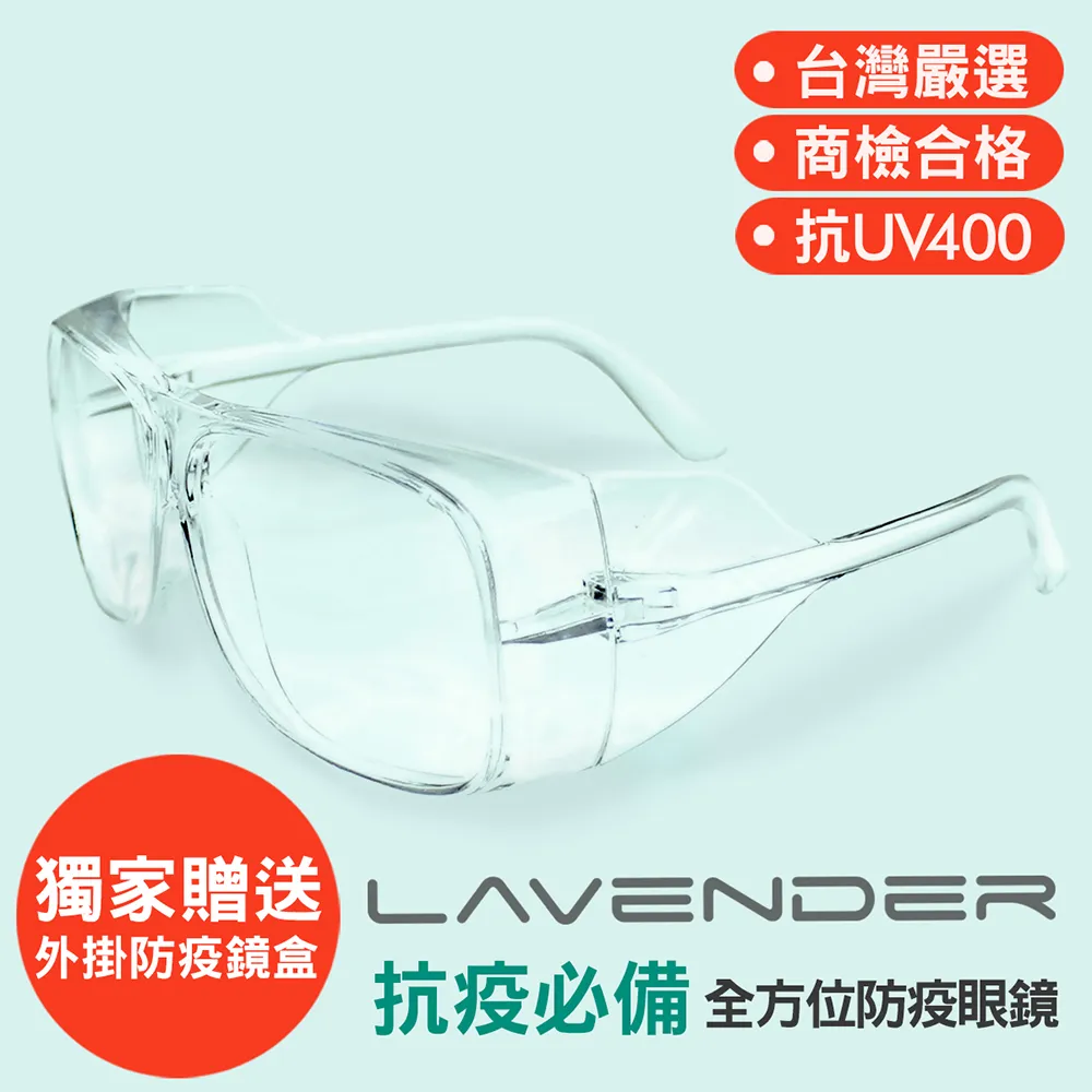 Lavender全方位防疫眼鏡-205 透明(抗UV400/MIT/防護/防風沙/運動/全方位) 歷史價格詳細信息