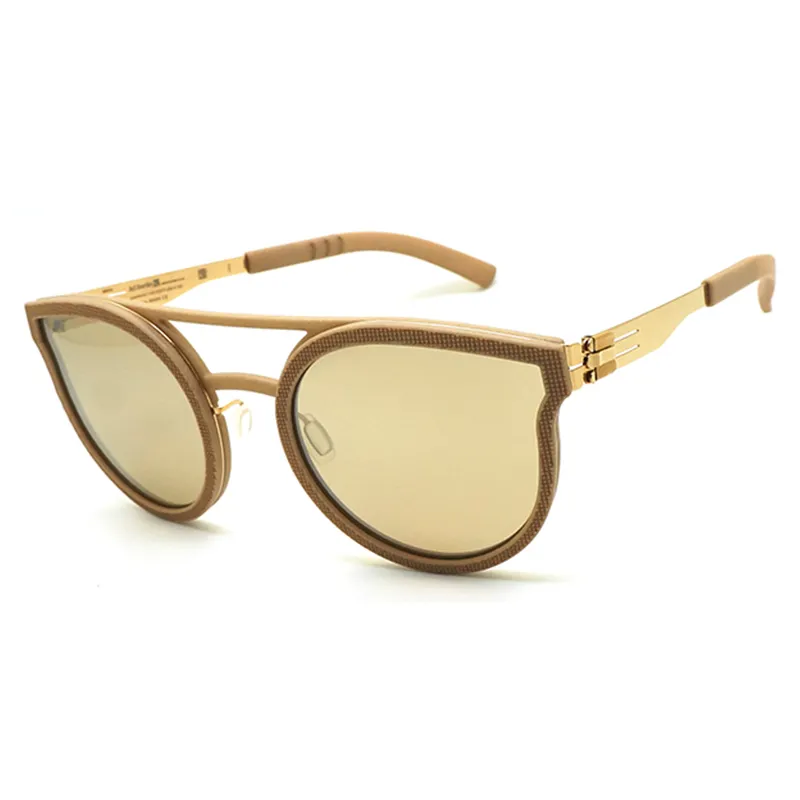 【ic! berlin】德國薄鋼墨鏡太陽眼鏡 zeder electric orange 無螺絲專利設計 49mm 歷史價格詳細信息