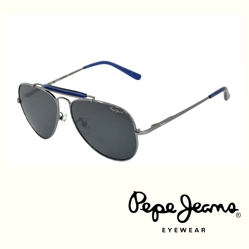 Pepe Jeans 英倫矩形飛行員款金屬太陽墨鏡 (銀) PJ5060C2 歷史價格詳細信息