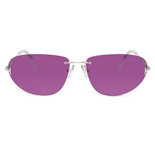 EXTe 義大利 個性文青感小圓太陽眼鏡 /紫EX53603 歷史價格詳細信息