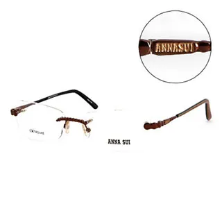 【ANNA SUI】安娜蘇 波西米亞漸層藤蔓玫瑰光學眼鏡(深咖) AS581-112 歷史價格詳細信息