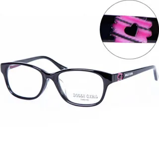 【ANNA SUI】日本安娜蘇DOLLY GIRL系列經典黑框時尚紫紅娃娃元素款潮流平光眼鏡 DG504-001 歷史價格詳細信息