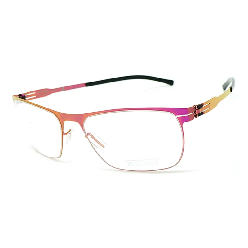 【ic! berlin】德國薄鋼墨鏡太陽眼鏡 zeder electric orange 無螺絲專利設計 49mm 歷史價格詳細信息