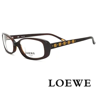 LOEWE 羅威西班牙皇室名媛氣質方框太陽眼鏡(黑/金 SLW405-08FE) 歷史價格詳細信息