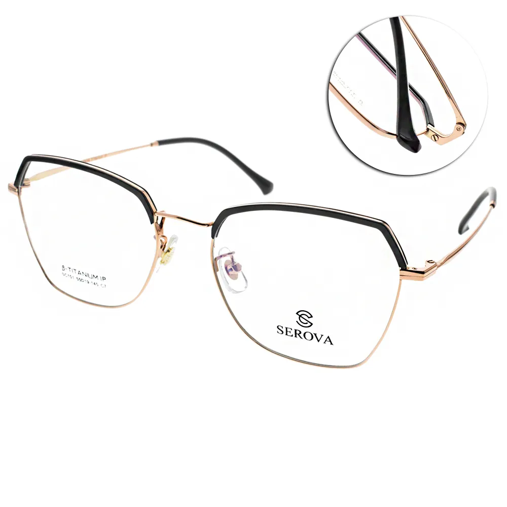 SEROVA光學眼鏡 俐落造型款 (紫-銀)#SC101 C17 歷史價格詳細信息