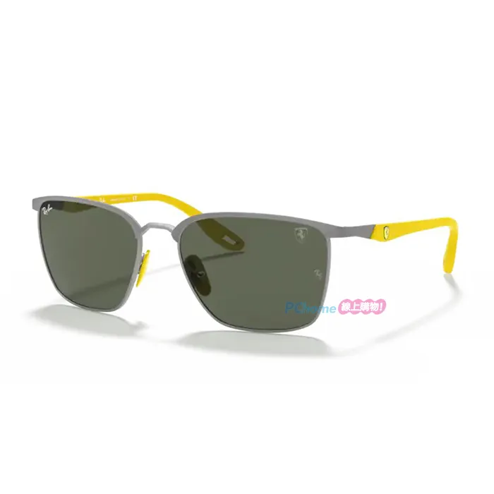 【RayBan】雷朋 法拉利聯名 飛行員太陽眼鏡 RB8313M F00871 61mm 飛官款墨鏡 金框/綠鏡片 歷史價格詳細信息