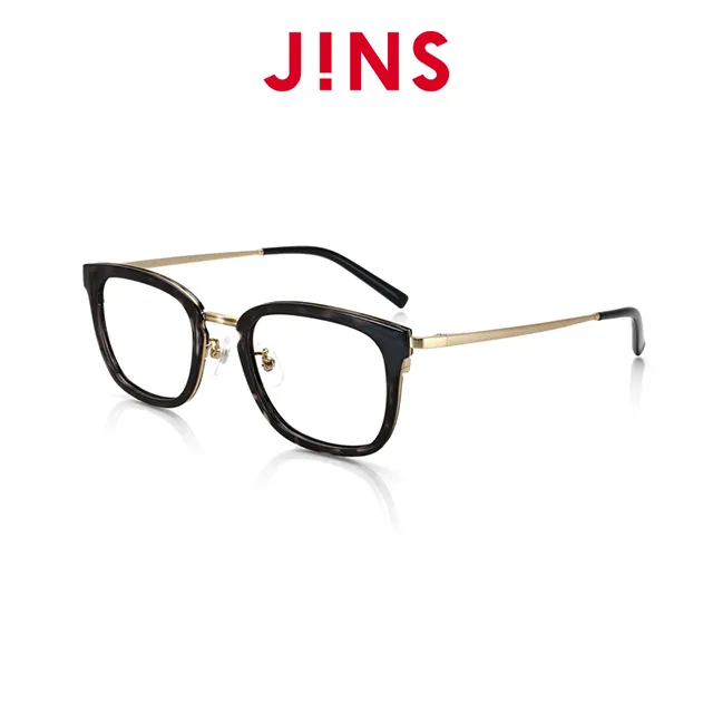 【JINS】 紳士雙鼻橋金屬眼鏡(特AMMF18S031)黑色 歷史價格詳細信息