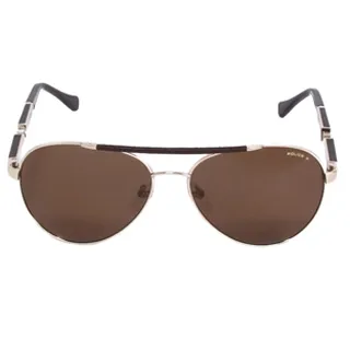 POLICE 都會時尚太陽眼鏡 (棕+金) POS8784-300P 歷史價格詳細信息